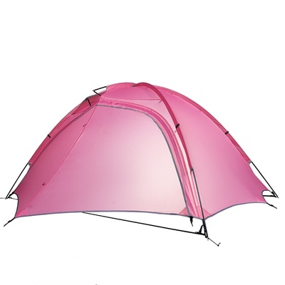 Ultralight 2 Person High Quality Upgraded 20D Nylon Silicon Double Layers Aluminum Pole Backpacking