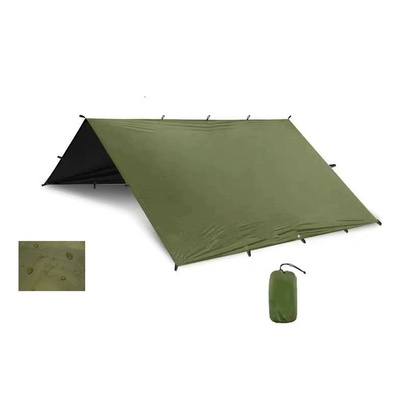 Tarp Outdoor Tent Survival ripstop Waterproof Shelter 3x3m