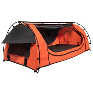 Canvas swag tent