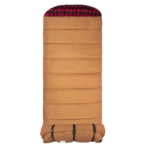 canvas sleepingbag with hood